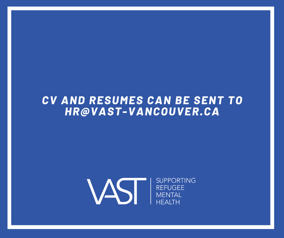 VAST_BC's tweet photo. We are currently looking for a Clinical Counsellor! We would love to hear from you if you love to work hard, help people and have fun at the same time. 

Information on the position can be found below. Please forward CV's and resumes to hr@vast-vancouver.ca

#WorkWithUs https://t.co/F2rqRI50Mh