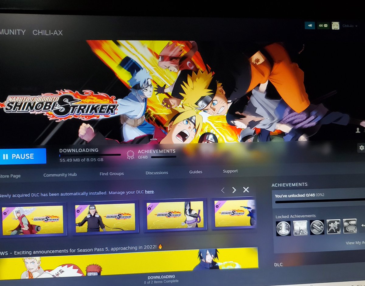 ChiliAx64's tweet photo. Bought my first naruto game
I've heard mixed things but I think I'll enjoy https://t.co/nGqIInQXiP