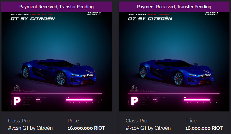 @riotracers drop as smooth as silk! Purchased these beauties with $RIOT earned from racing. Pretty awesome. Team continues to impress. Long term vision, consistently delivering the big ideas and innovations. Glad to be a part of it 🔥
<a href="/MetaKhan_/">MetaKhan</a> <a href="/IronManiac2809/">Tony</a> <a href="/DHR_raceteam/">Diamond Hands Racing</a>