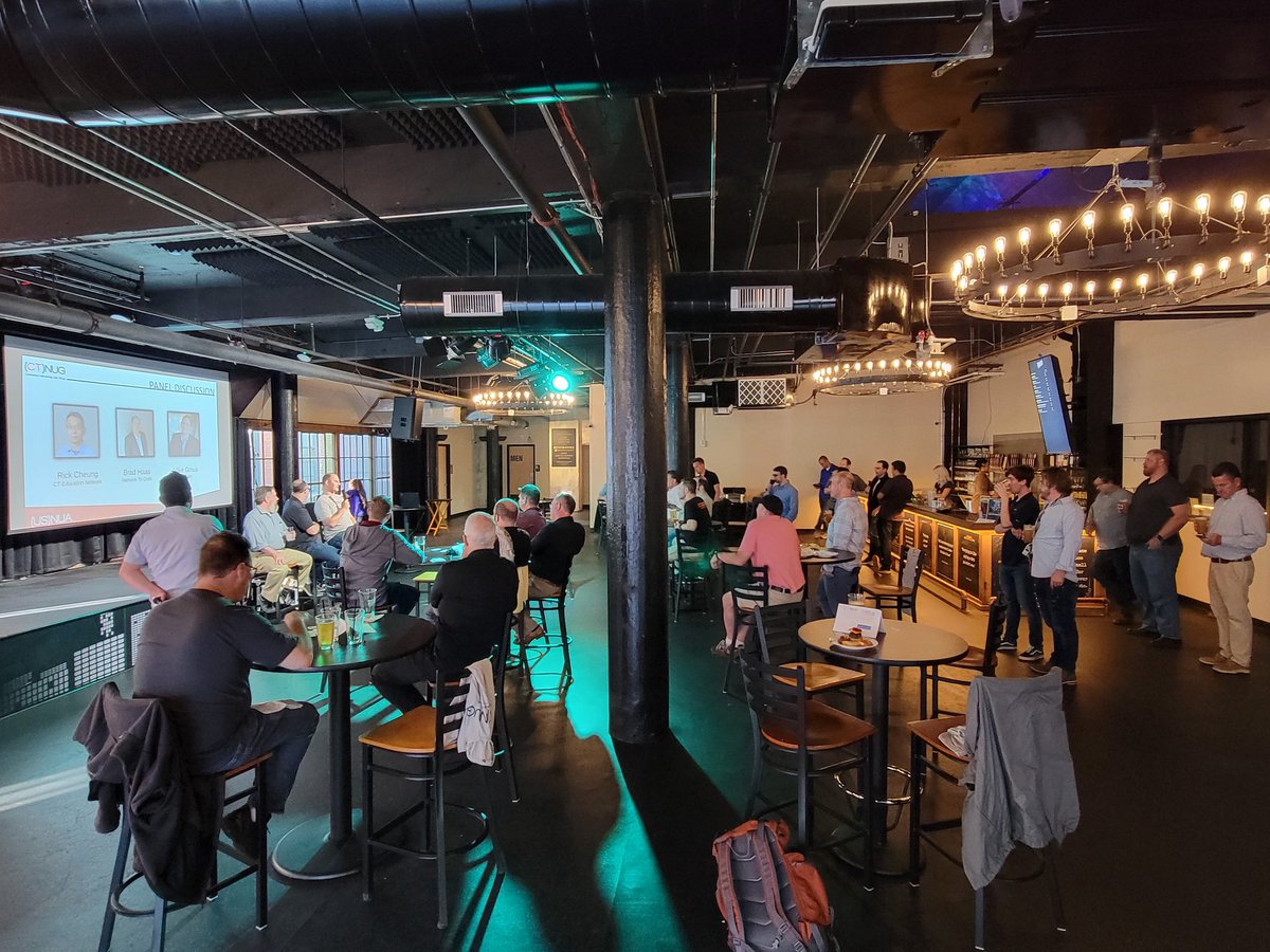 ccie14430's tweet image. Inaugural (CT)NUG was fantastic. Such a great group of network engineers. All so happy to be in person and to have peers to bounce ideas off of. #KeepNetworking #networking @us_nua @burneeed @bitsinflight