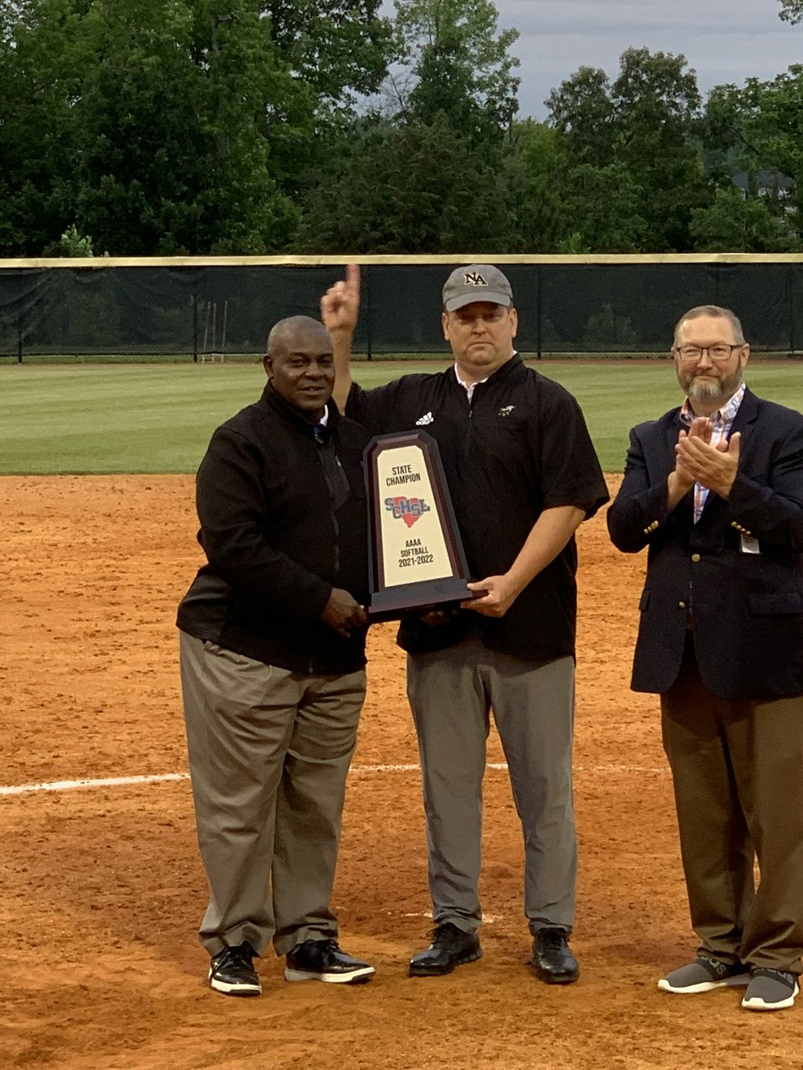 SCHSL's tweet photo. 👏 Congratulations @NorthAugustaHS Class AAAA 🥎 Champions 🏆 🥇 https://t.co/g0qjdQvK8L