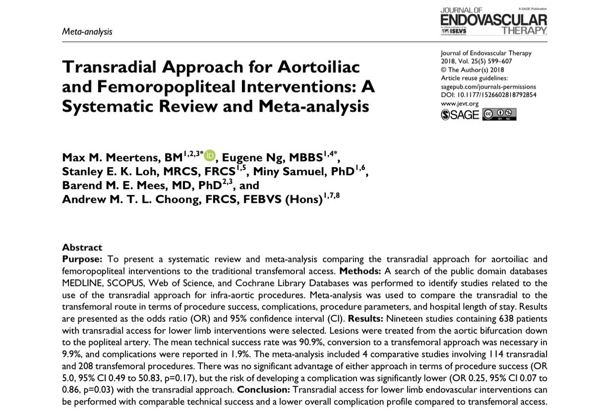 DrAndrewChoong's tweet image. The answer is absolutely!!! This is our @singvasc #SingVaSC #thinkradial paper that echoes this sentiment… Do read both!!! doi.org/10.1177%2F1526…