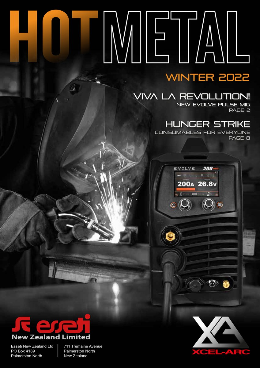 xcelarcnz's tweet image. Xcel-Arc Winter 2022 Welding Deals - Coming soon to a stockist near you...
xcelarc.nz
#xcelarc #xcelarcnz #migwelding #winter #winterdeals #tigwelding #MIG #TIG #stickwelding #cutting #plasma #plasmacutting #nzwelding #weldingnz #weldingdeals