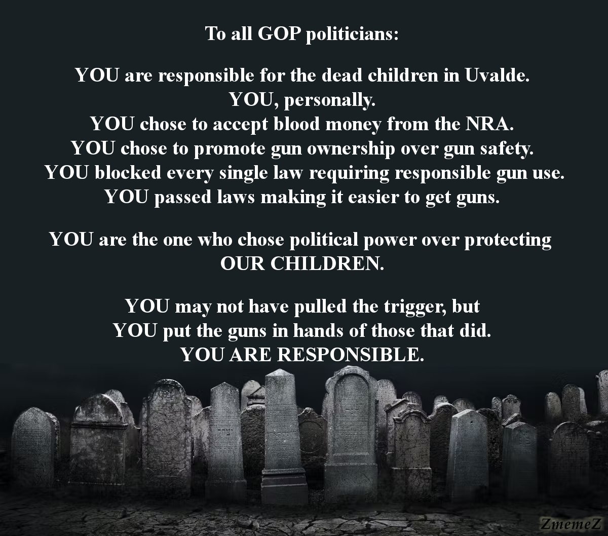 <a href="/chrislhayes/">Chris Hayes</a> When the GOP talks about “hardening” schools to protect children from gun violence.

What they are really doing is hardening their hearts so that they no longer care about the children killed because of their subservience to the gun lobby.