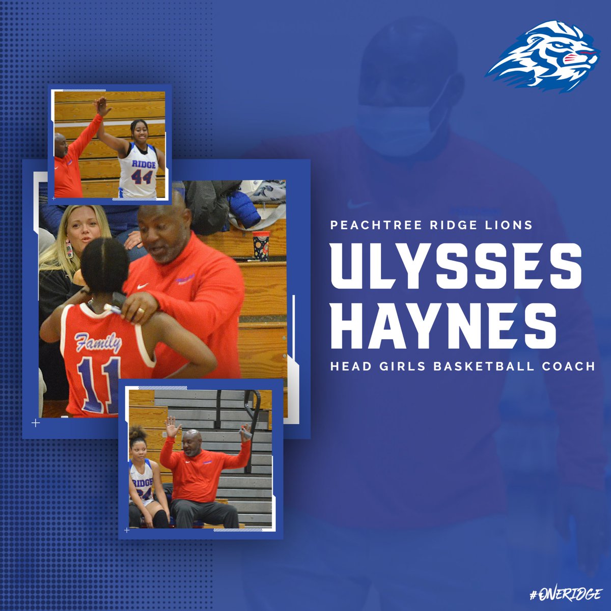 Welcome Coach <a href="/ulysses_haynes/">Ulysses Haynes</a> to the <a href="/Ridgeathletics/">The TRIBE</a> family as the <a href="/Ridge_wbb/">PRHS LADY LION BASKETBALL</a> Head Basketball Coach! #OneRidge 

Coach Haynes comes to the Ridge with over 300 wins, a state title and 14 Region Championships while in Alabama!  A wealth of knowledge and experience!