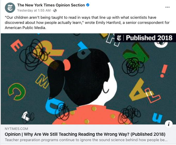 ehanford's tweet photo. Thanks, @nytopinion @nytimes for re-sharing my 2018 op-ed on your Facebook page. https://t.co/uFRDwKoB5a https://t.co/1hB1TanJMV