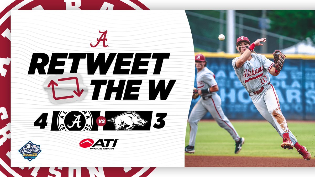 𝙈𝙊𝙑𝙄𝙉𝙂 𝙊𝙉 ⚾

#RollTide | <a href="/AlabamaBSB/">Alabama Baseball</a>