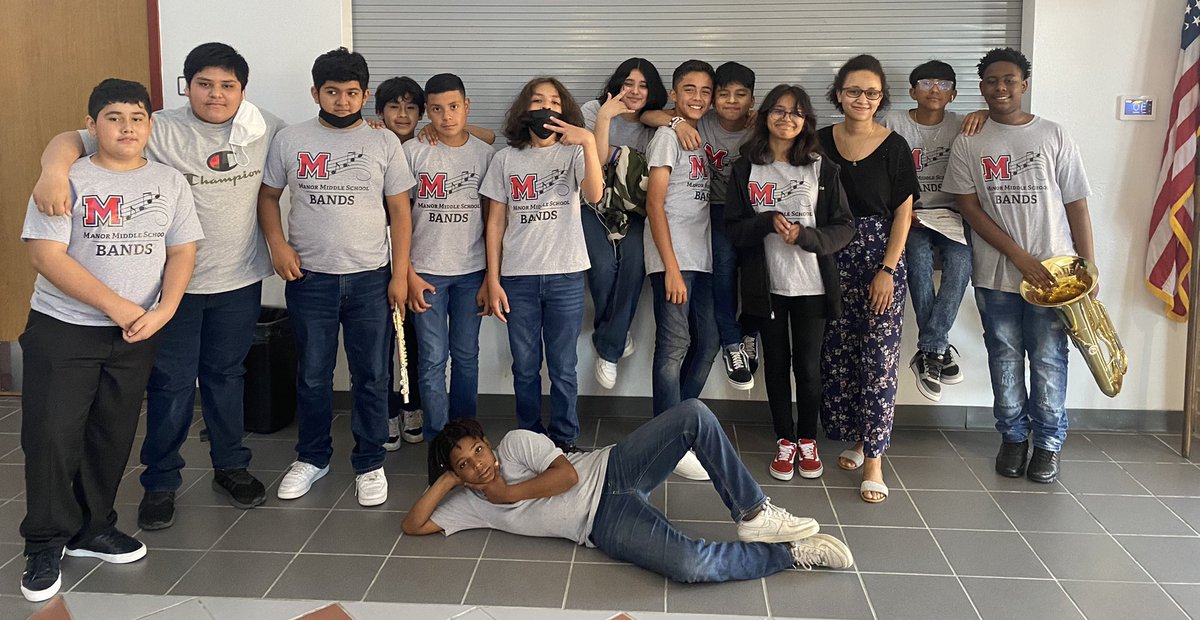 OME’s inaugural 6th grade band students. They had an excellent performance! <a href="/ManorISD/">Manor ISD</a> <a href="/Manor_FA/">Manor Fine Arts</a>