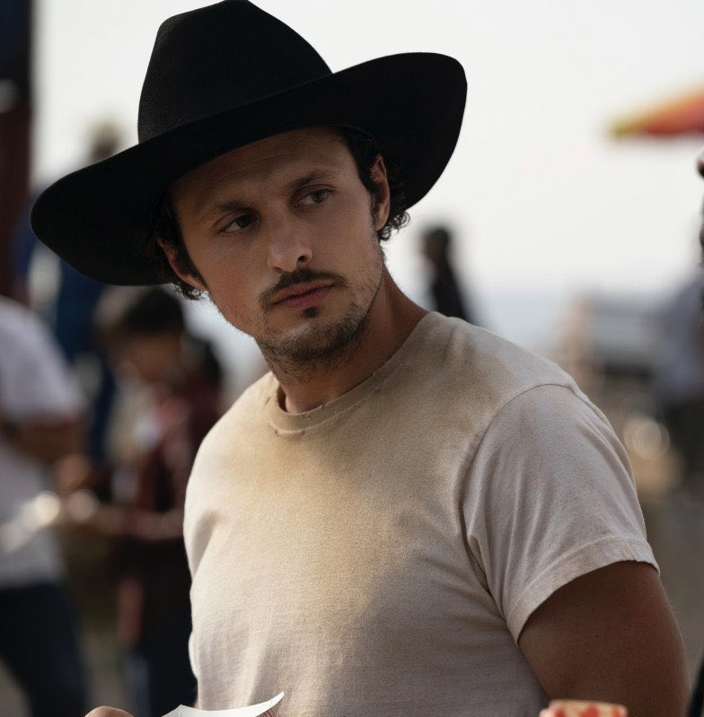 hey1tee's tweet photo. Michael Guerin is rocking the mustache and now literally looking like the cowboy he really is 🤠 @MichaelVlamis https://t.co/R68NXg5MgS