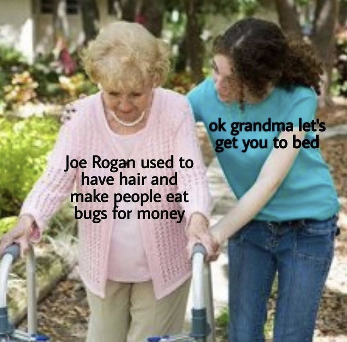 MemesSoCold's tweet image. Simpler times amirite @joerogan ?