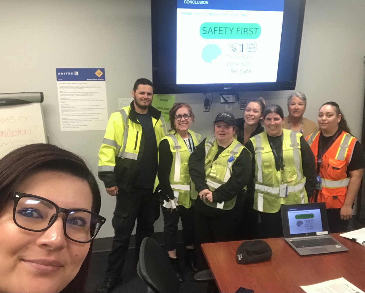 Deirdre Ryan (@deirdreryanuge) on Twitter photo Safety First was the topic of May’s UGE #DEN Safety Action Team meeting. 🦺🎧lav/water, cabin cleaning, union, MA all own safety! #WeAreUGE <a href="/jeremylehew/">Jeremy Lehew</a> <a href="/AOSafetyUAL/">AO Safety UAL</a> <a href="/Thereal_DEN_Ed/">edwin Hamilton</a> Safety First was the topic of May’s UGE #DEN Safety Action Team meeting. 🦺🎧lav/water, cabin cleaning, union, MA all own safety! #WeAreUGE <a href="/jeremylehew/">Jeremy Lehew</a> <a href="/AOSafetyUAL/">AO Safety UAL</a> <a href="/Thereal_DEN_Ed/">edwin Hamilton</a>