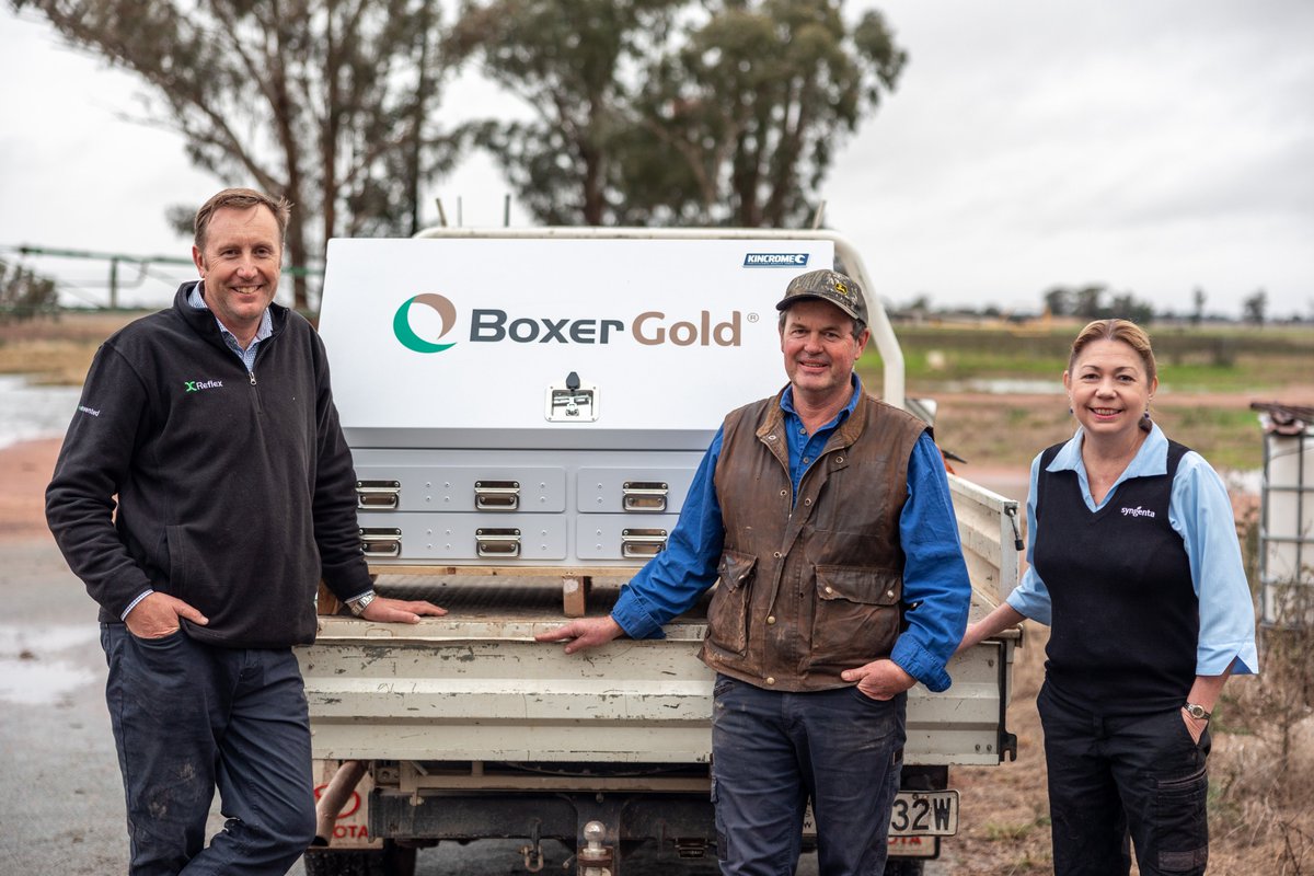 TheHonestAgro's tweet photo. Congrats to the winners of the second round of our BOXER GOLD® toolbox competition! Each toolbox is valued at $7200 and comes with Kincrome and Milwaukee tools. 
👏Andrew Plane, Ganmain, NSW 
👏Denis Humphries, Kielpa, SA 
Thanks to all who entered, best of luck next time. https://t.co/jkJAgMhoUv