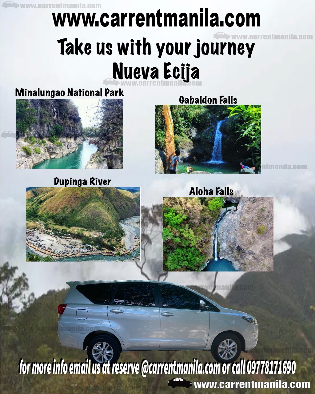 car rental manila on Twitter "Rivers & falls of central luzon nueva