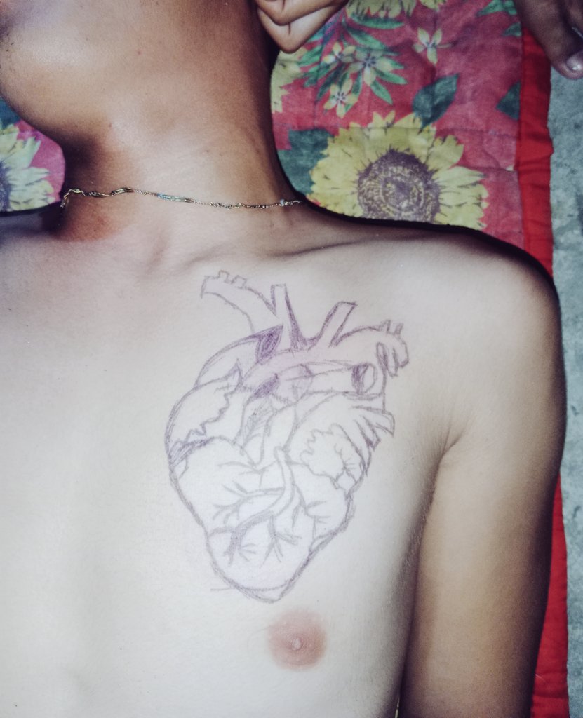 Bongski027's tweet photo. I try Tattoo. To my brother 🤗🤗🤣 https://t.co/OnHUEIopFW