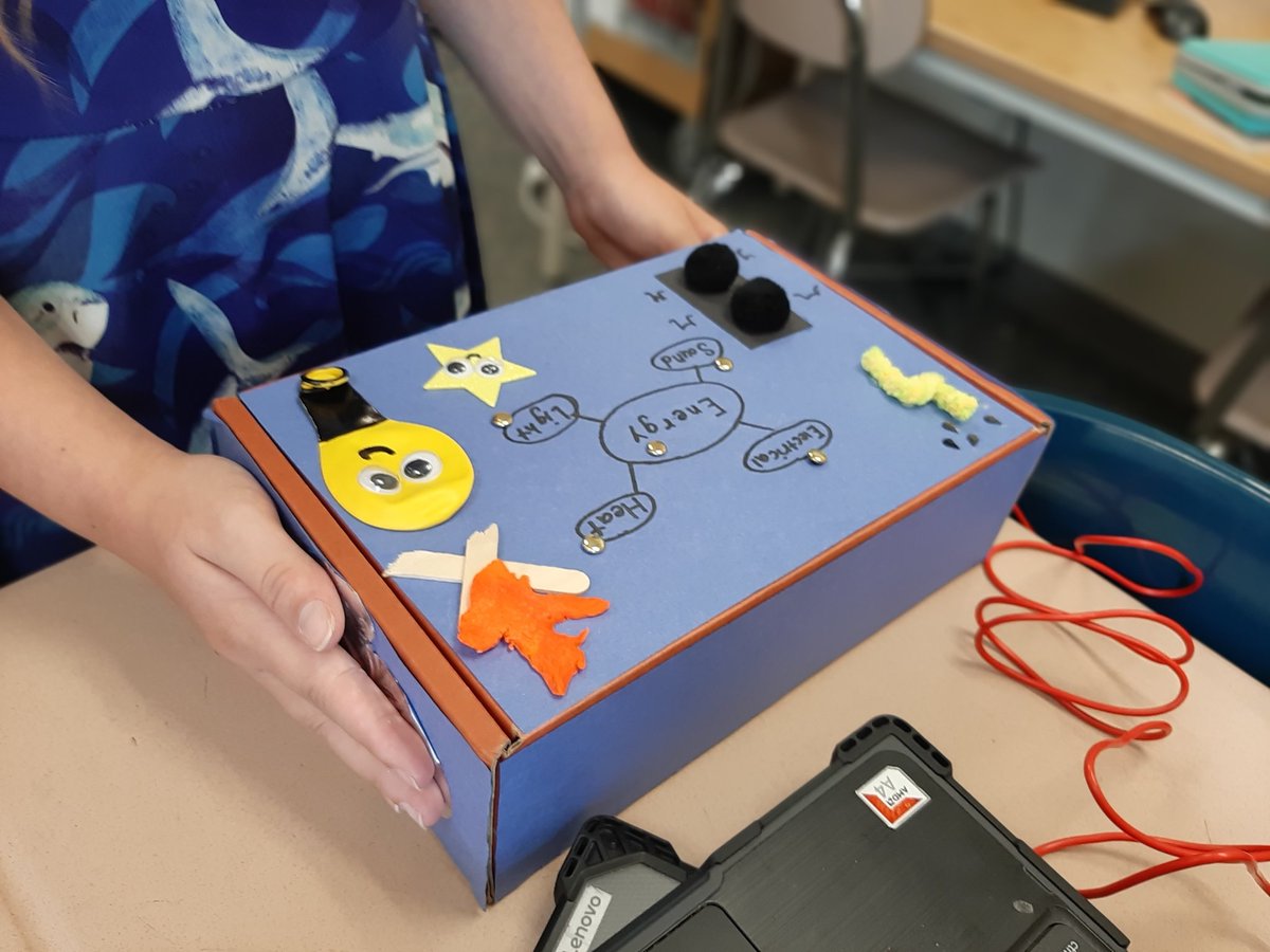 tanya_churchill's tweet photo. There was a lot of ENERGY around standard #sci4P1 in the room @HGHedgehog today for gallery walk day! @dlczirkle @roddywood @keheywood @wcpssdll @makeymakey #wakelearns #wakemakes https://t.co/t6VUnNnGDf