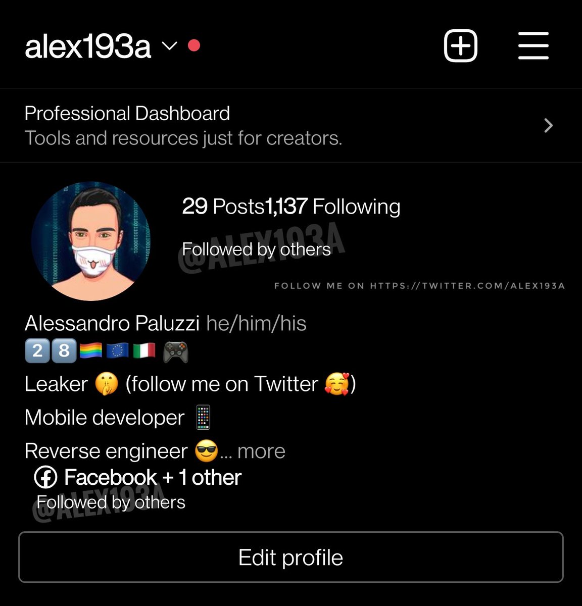 alex193a's tweet photo. #Instagram is working on the ability to hide the number of followers in the profile 👀 https://t.co/H2U5j2hepo