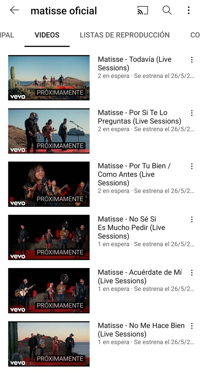 fcMatisseMty's tweet photo. Ya pueden ir a activar el recordatorio al canal de Youtube de Matisse para el día de mañana ser de los primeros en ver los vídeos musicales de #AsiDeEnamorados ❤️🔥
¡Corre a activar! https://t.co/tyj0OvhnZ1 https://t.co/4t4K9el5dc