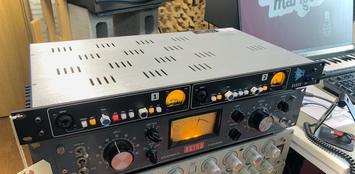 okashin1073's tweet photo. ミックスウェーブ様に
デモお借りしました🙏
512Cより好きな312🤭
500シリーズじゃないのは初なので
楽しみです🤭
#プリアンプ
#api3122v
さっそく使わせて頂きます🎤🏃♂️💨 https://t.co/W46UzFlE7w