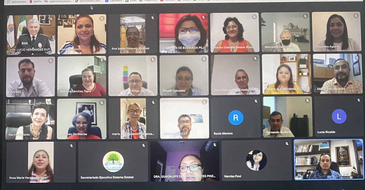 Reunión de Mesa de coordinación de Seguridad y Justicia para Mujeres, niñas/os y adolescentes en #QuintanaRoo, 25 Mayo 2022. <a href="/FGEQuintanaRoo/">Fiscalía General del Estado de Quintana Roo</a> @SSP_QROO @IQMujer <a href="/SistemaDIFQRoo/">Sistema DIF Q. Roo</a> <a href="/SESA_QROO/">SESA Quintana Roo</a> <a href="/EducacionQR/">SEQ Educación</a> @sedeso_qroo <a href="/SEGOBQR/">SEGOBQROO</a> <a href="/SIPINNAQROO/">Secretaría Ejecutiva del SIPINNA Q. ROO</a> <a href="/Busqueda_QRoo/">Comisión de Búsqueda Quintana Roo</a> <a href="/CEAVE_QROO/">CEAVEQROO</a> <a href="/GobQuintanaRoo/">Gobierno Quintana Roo</a>
