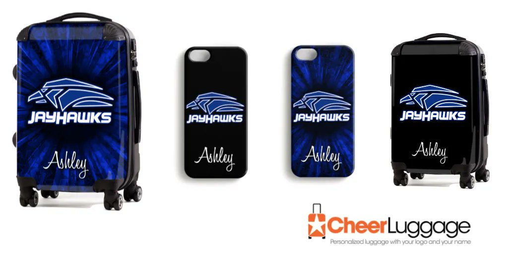 Cheerluggage's tweet photo. @ATLJayHawksCDA show your team spirit with your official &amp; personalized cheer gear. Order yours at https://t.co/DxCGPCunJp.
.
.
.
.
.
#CheerLuggage #customluggage #travel #Cheerleader https://t.co/qSGKJkOAJk