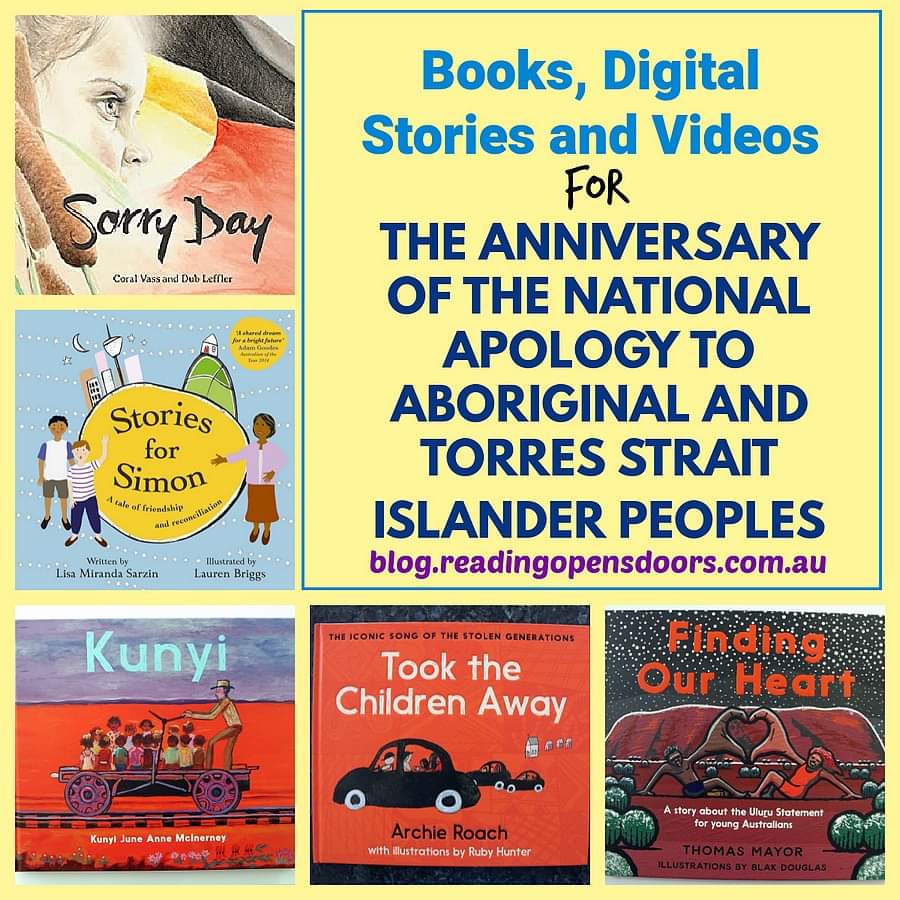 In case you're looking for quality texts for 'Sorry Day'