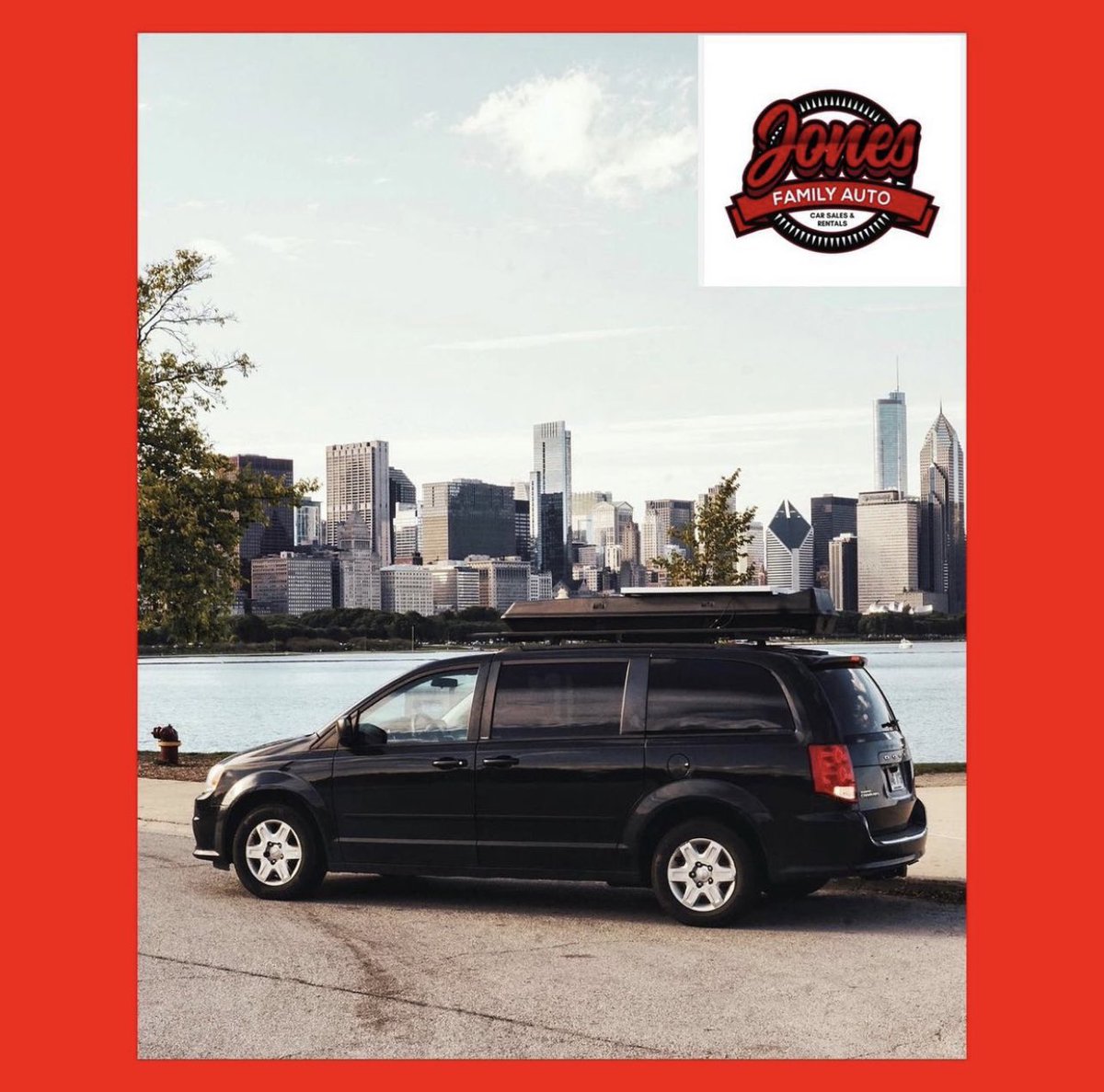 If you care about a big, roomy, powerful and safe way to move you and your family to and fro, the Dodge Caravan is it! It also holds a place for those needing max cargo and flexibility. All back seats fold into the floor. It also has remote start.
