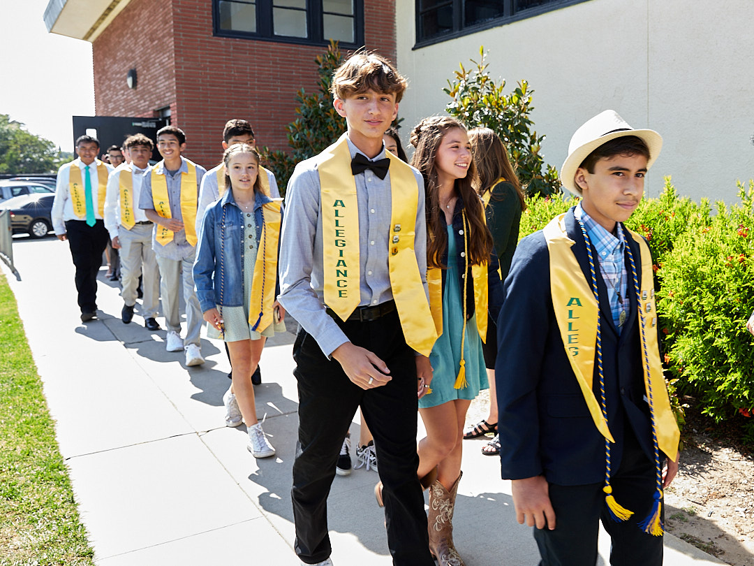 Congratulations to the promoting 8th grade class of Allegiance STEAM Academy Thrive! Today, we celebrate knowing you leave our campus ready to continue creating, innovating, and leading in high school and beyond. #allegiancesteamacademy #asachino #wolfsighting #steameducation