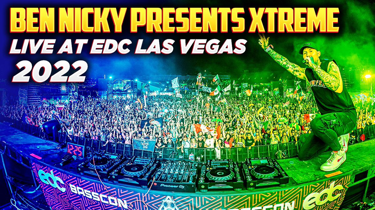EDC Withdrawls? 🥲 Well here’s my full set from the Wasteland stage to bring you back to life 😎🚨 bit.ly/edcbennicky