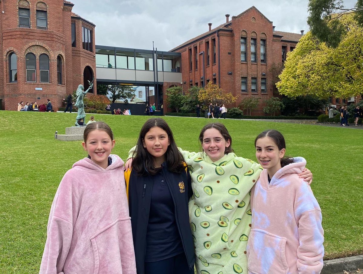We're not experiencing a power outage, &amp; oodies haven't been added to the uniform - It's Winter Warmer Day! In a student led initiative, we are rugging up, and lights/heaters have been turned off to raise awareness around energy consumption &amp; sustainability. Great idea girls!