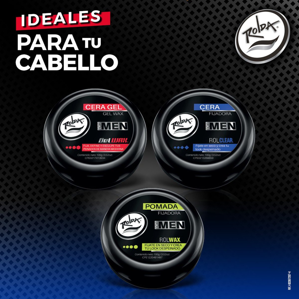 RoldaVenezuela's tweet photo. ¿Te gusta peinar tu cabello en seco? 💭

Aquí te dejamos las ceras y pomada ideales para tu cabello 😎🙆🏻‍♂️

✅ Gel Wax
✅ Rolclear
✅ Rolwax

#Ceras #Pomadas #Peinados #SeFijaEnTi #BienHechoParaTi #NosFijamosEnTi https://t.co/ALlsakzrrj