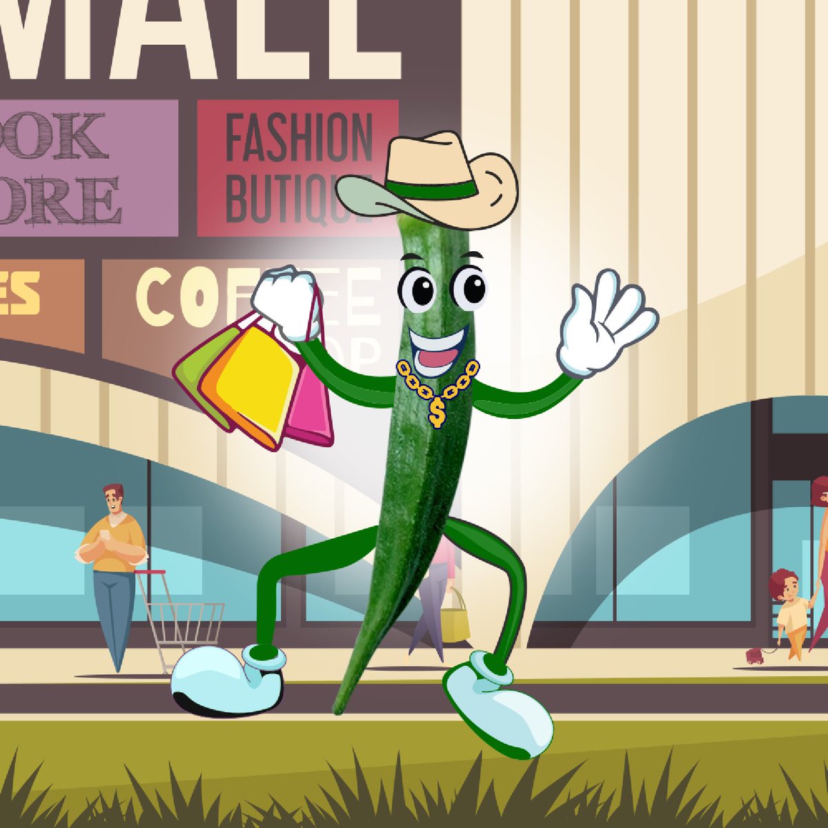 OkracoolClub's tweet photo. 🛒🛍️🛍️🛍️🛍️

 https://t.co/3d61lnUl9U via @opensea https://t.co/IXd2Xo7OHE