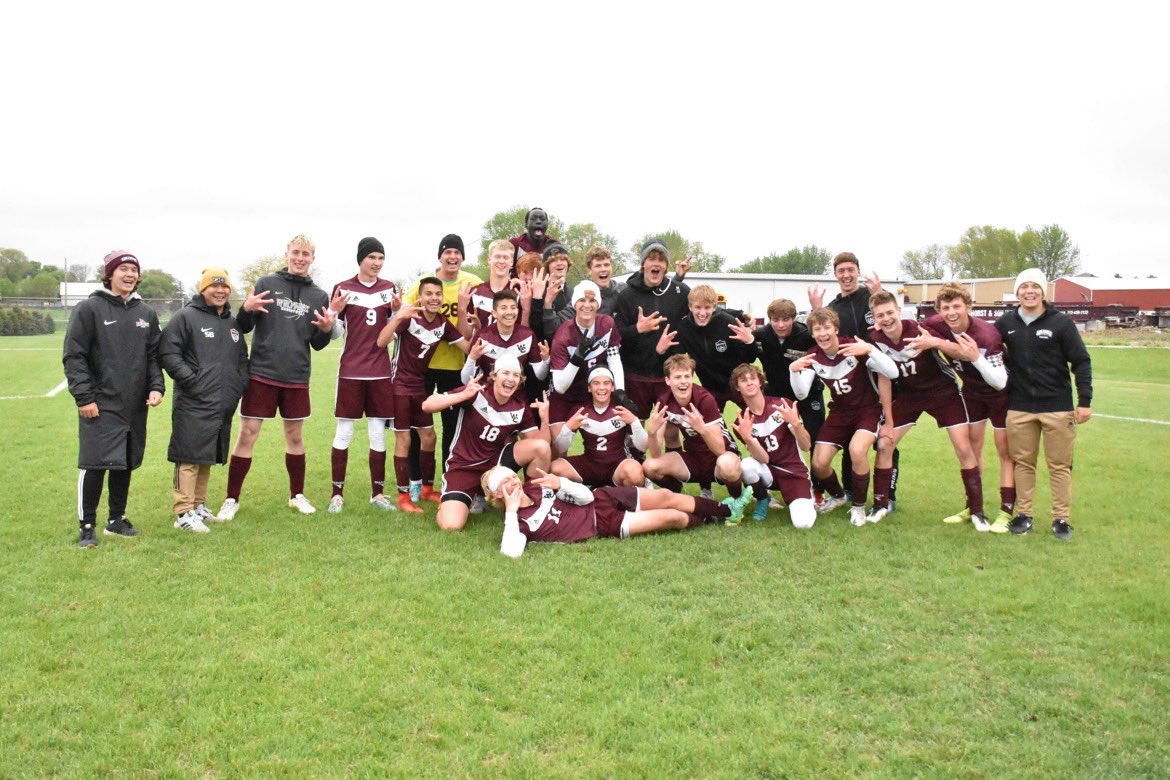 ⚽️⚽️State Bound⚽️⚽️ Boys win vs a very tough Sioux Center squad 1-0. Goal scored by <a href="/milesbaccam16/">Miles Baccam</a> . <a href="/tyvanessen/">Ty Van Essen</a> with a clean sheet in goal. Defense was solid. First back to back state appearance in school history! See you at the Cownie Soccer Complex next week Wednesday.