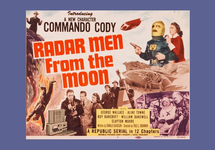 HeroesUnited_4's tweet photo. #Earth 🌎Hero! Radar Men from the Moon🌕- hero #CommandoCody (George Dewey Wallace). Commando Cody fights alien threats - and defends #Earth from attacks from #moon - flying #spaceship🚀 to defy Moon's ruler Retik (Roy Barcroft) - in 12 episode 1952 Republic Pictures movie serial https://t.co/wn2pBZMHxy