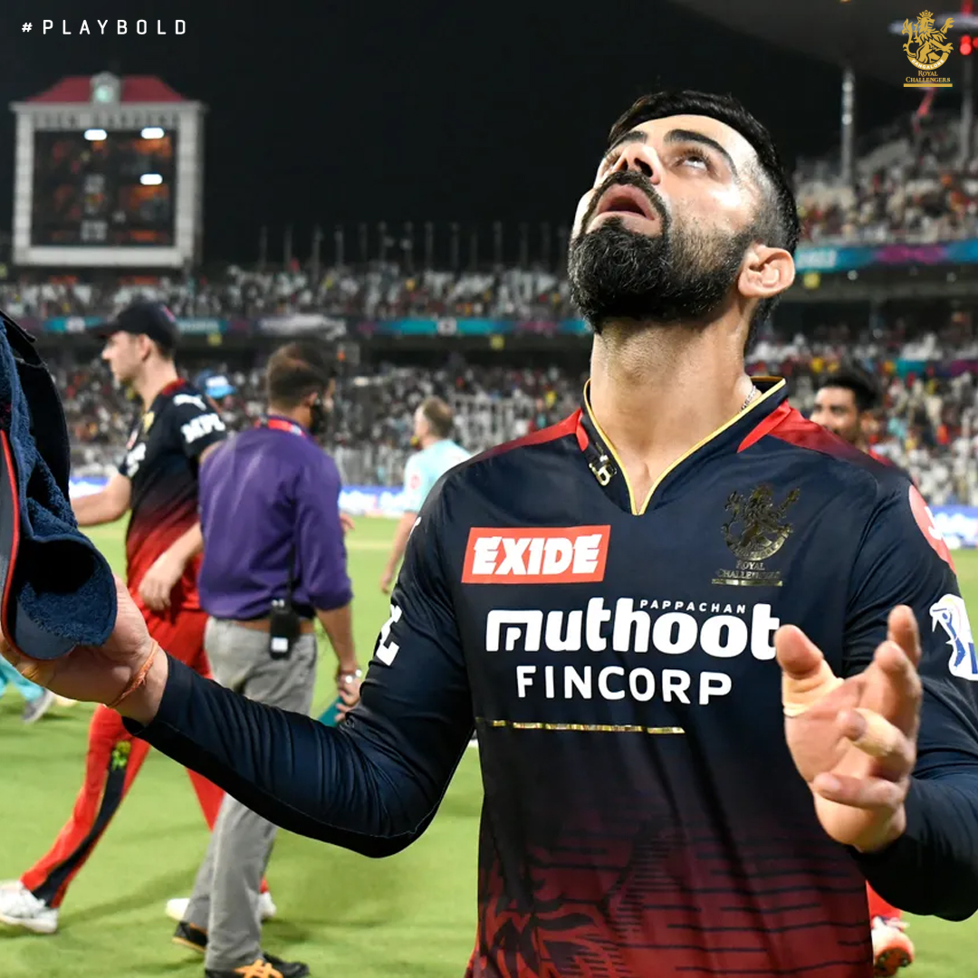 RCBTweets's tweet photo. That feeling of breaking the Eliminator jinx. 🙌🏻💪🏻

Two steps away from making history: 🤞🏼

#PlayBold #WeAreChallengers #IPL2022  #Mission2022 #RCB  #ನಮ್ಮRCB #PlayOffs https://t.co/CIMn46GSkU