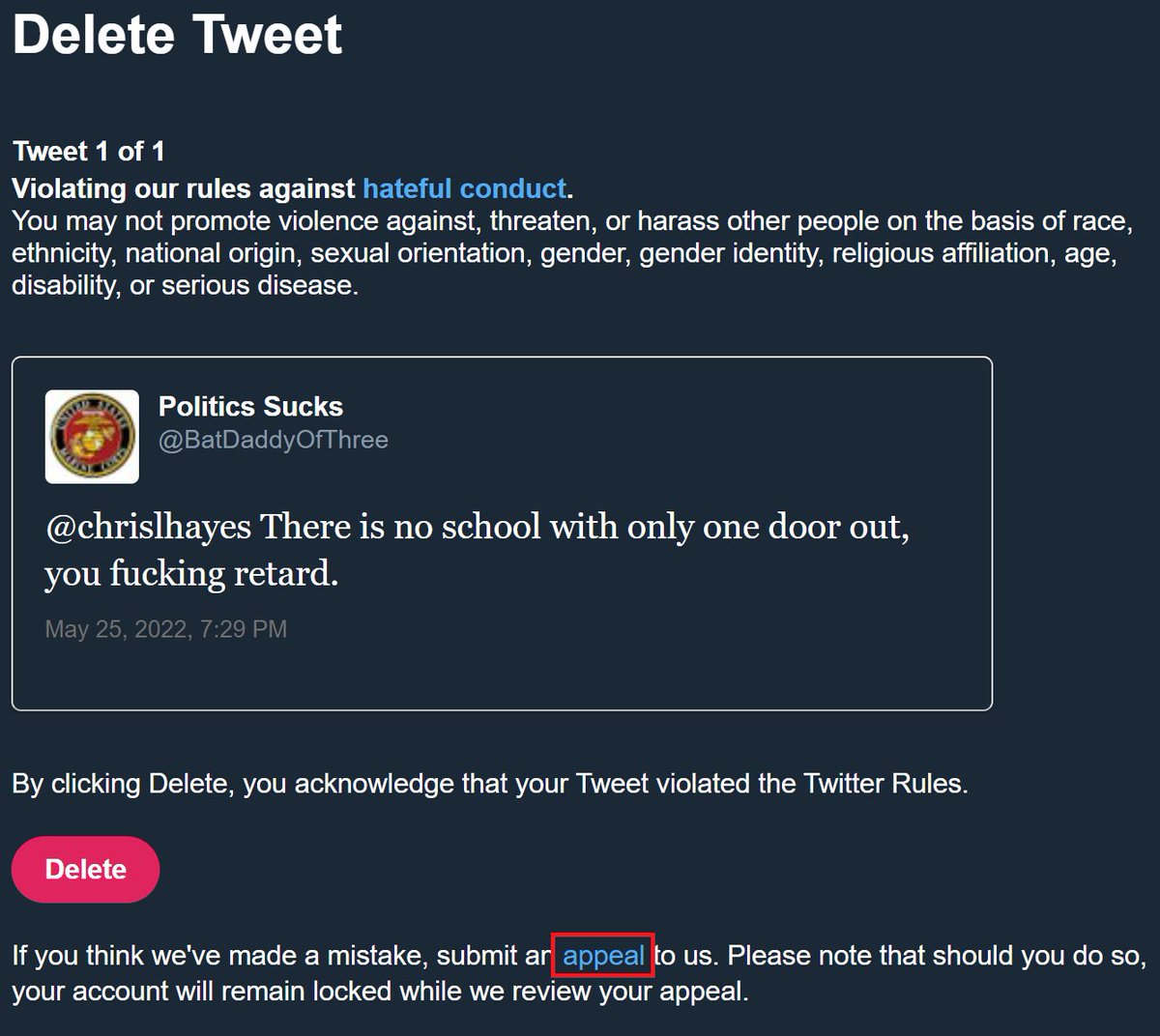 Politics Sucks tweet media