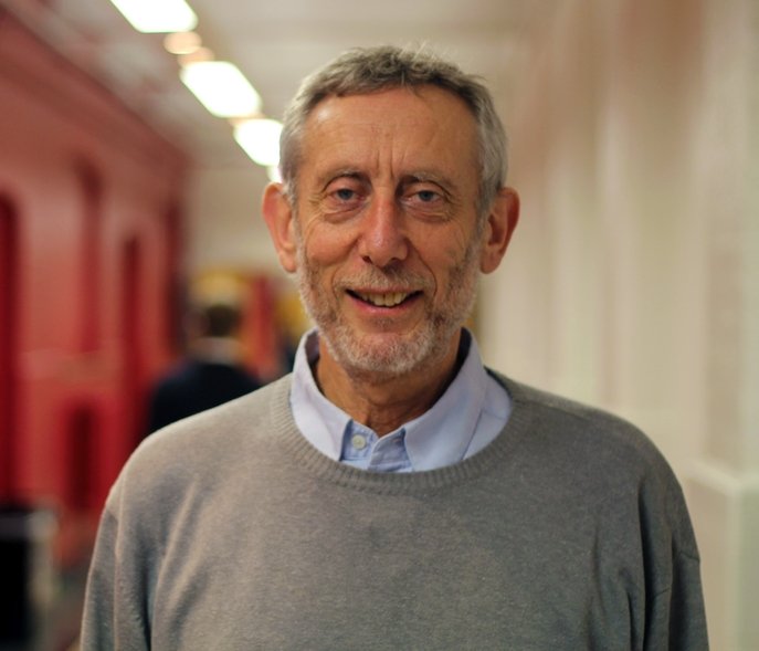 Happy 76th belated birthday to Michael Rosen.

I hope you enjoy it.   