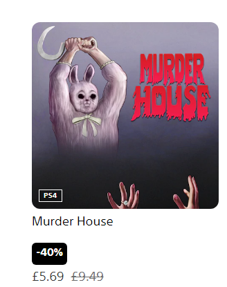 There are few moments in life you never forget
High school graduation
Your wedding day
Birth of your first child
Murder House being 40% off in Europe on Playstation

store.playstation.com/en-gb/product/…