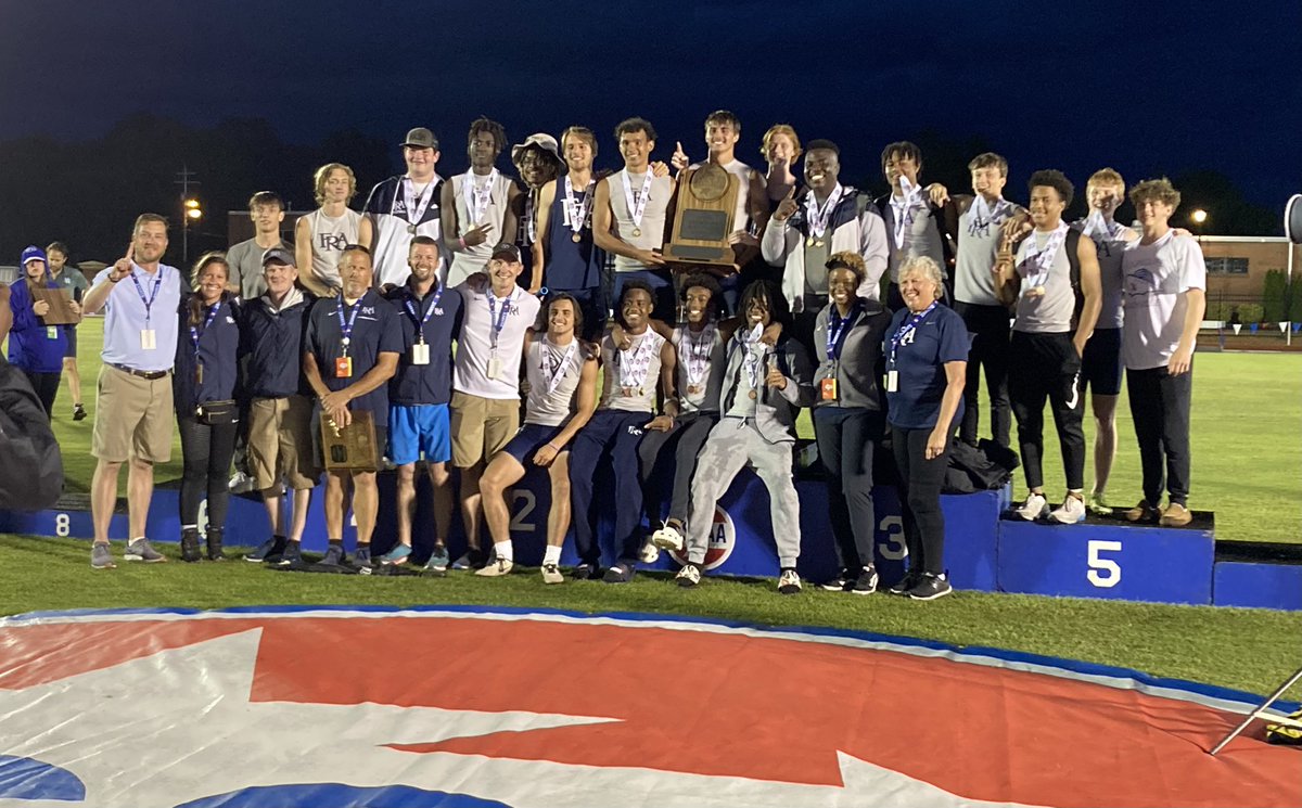 AND YOUR PANTHERS ARE STATE CHAMPIONS! Congratulations to the Boys Track and Field Team! Coach Tucker wins a State Championship in his final season as Track Coach at his Alma Mater, MTSU! GO PANTHERS!