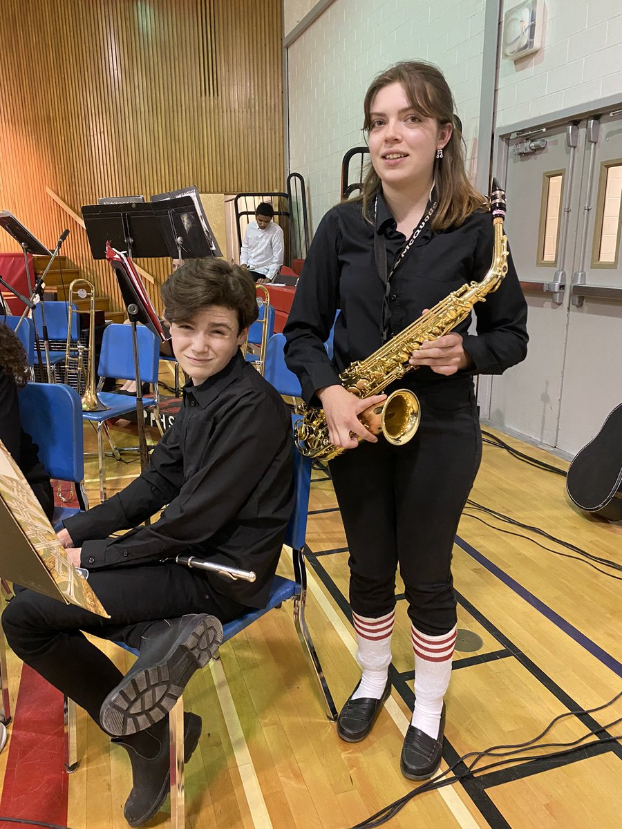 So happy that this happened thank you Ms Rensink for all your hard work and dedication to the music program at PPHS. Noah’s first concert and Hayley was able to complete her high school music career 2 years later!!