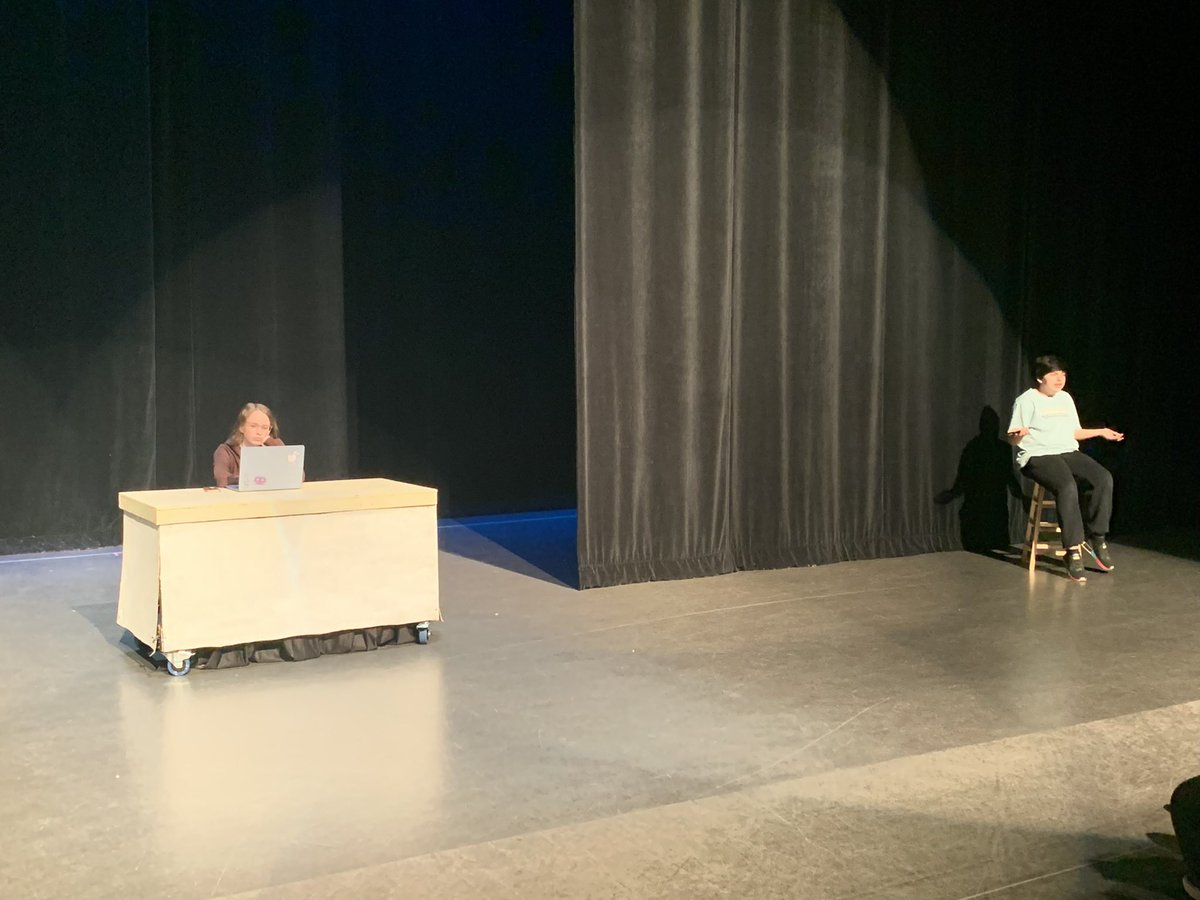 Fabulous one act play by <a href="/HolyTrinityYMM/">Holy Trinity CHS</a> grade 8 students. #HTBuiltToPerform #WeAreFMCSD #emergingartists