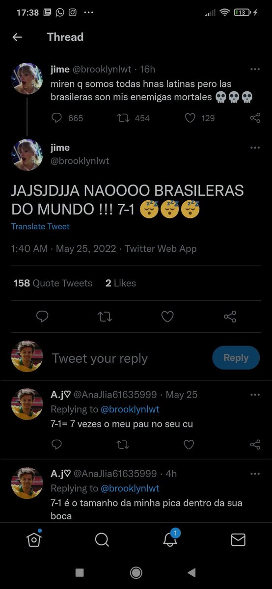 lubstylesly's tweet photo. TO FALANDO KKKKKKKKK 
Portunhol >>>>>>

( @AnaJlia61635999 ) https://t.co/uxlRPtbzG6