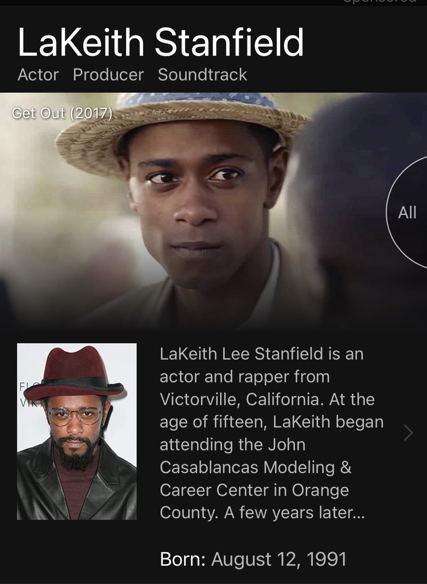 SunnyMIA305's tweet photo. No @TMZ, his name is LaKeith Stanfield unless he changed his last name to Anderson? 🧐 https://t.co/6z2xZEasw2