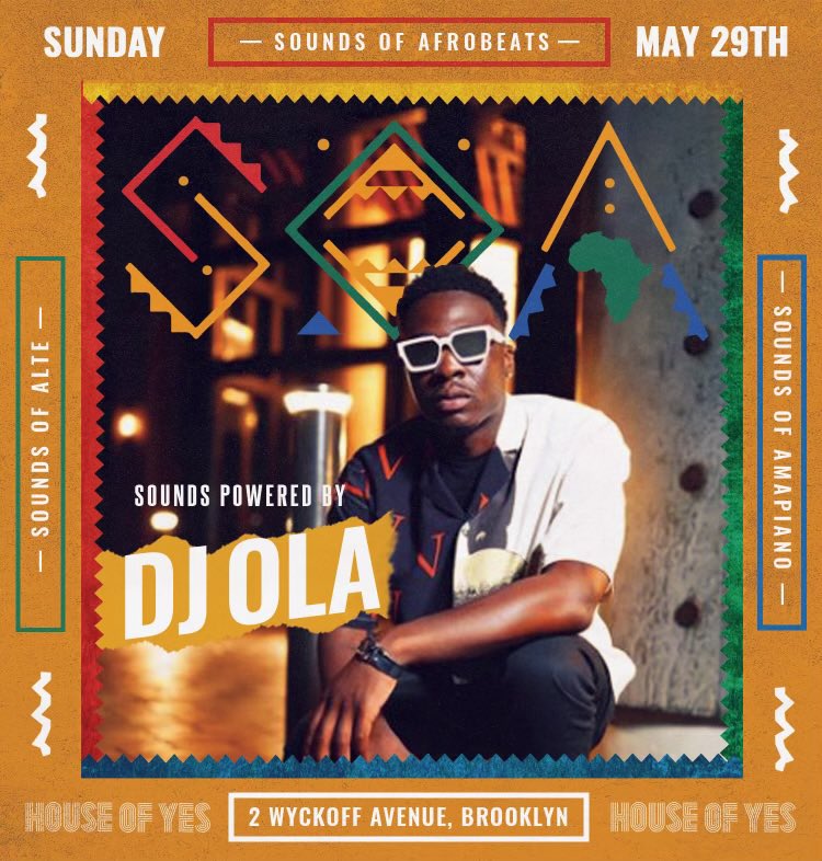 soundofafrobeat's tweet photo. Sounds Of AfroBeats At The @houseofyesnyc Music Powered By @dj_mohogany @AQBeGlobal #DjOla @Dj_Bukz 🔥🔥🔥🔥🔥 https://t.co/lxX36yfR5u