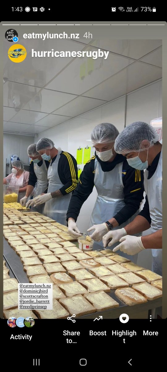 Eat My Lunch Ltd (@eatmylunchnz) on Twitter photo Thanks <a href="/Hurricanesrugby/">Hurricanes Rugby</a> captain <a href="/ardiesavea/">ardie savea</a> for letting us borrow @jordiebarrett @scottscrafton and <a href="/DominicJBird/">Dominic Bird</a> this morning. Good luck team against <a href="/westernforce/">Western Force</a> this Sunday. Thanks <a href="/Hurricanesrugby/">Hurricanes Rugby</a> captain <a href="/ardiesavea/">ardie savea</a> for letting us borrow @jordiebarrett @scottscrafton and <a href="/DominicJBird/">Dominic Bird</a> this morning. Good luck team against <a href="/westernforce/">Western Force</a> this Sunday.