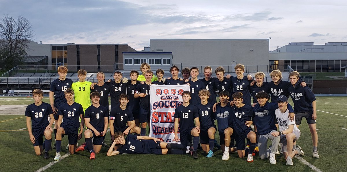 PVSpartanPride's tweet photo. Pleasant Valley Boys ⚽️
MAC Champions 
Substate Champions 
IHSAA State Bound
Congratulations Guys
Spartan Nation Proud 
#SpartanNation https://t.co/8JOicj4RtW