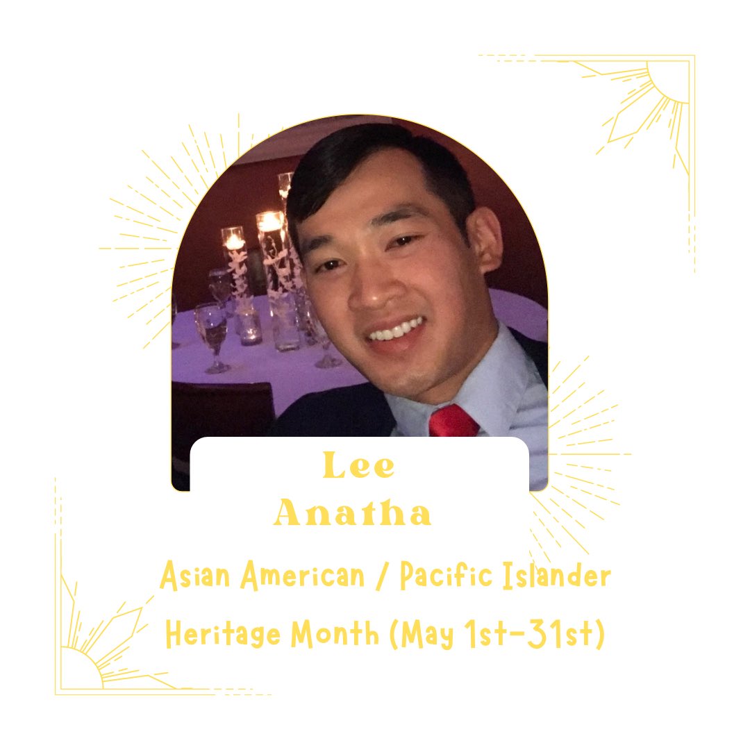 s_kiengkham's tweet photo. The seventh inspirational Asian American / Pacific Islander I would like to highlight is Lee Anatha.  He is Laos/Thai and currently working in the Finance Cyber Security industry as a Senior Technology Business Systems Consultant-AVP. https://t.co/Y5NlOkrXGs