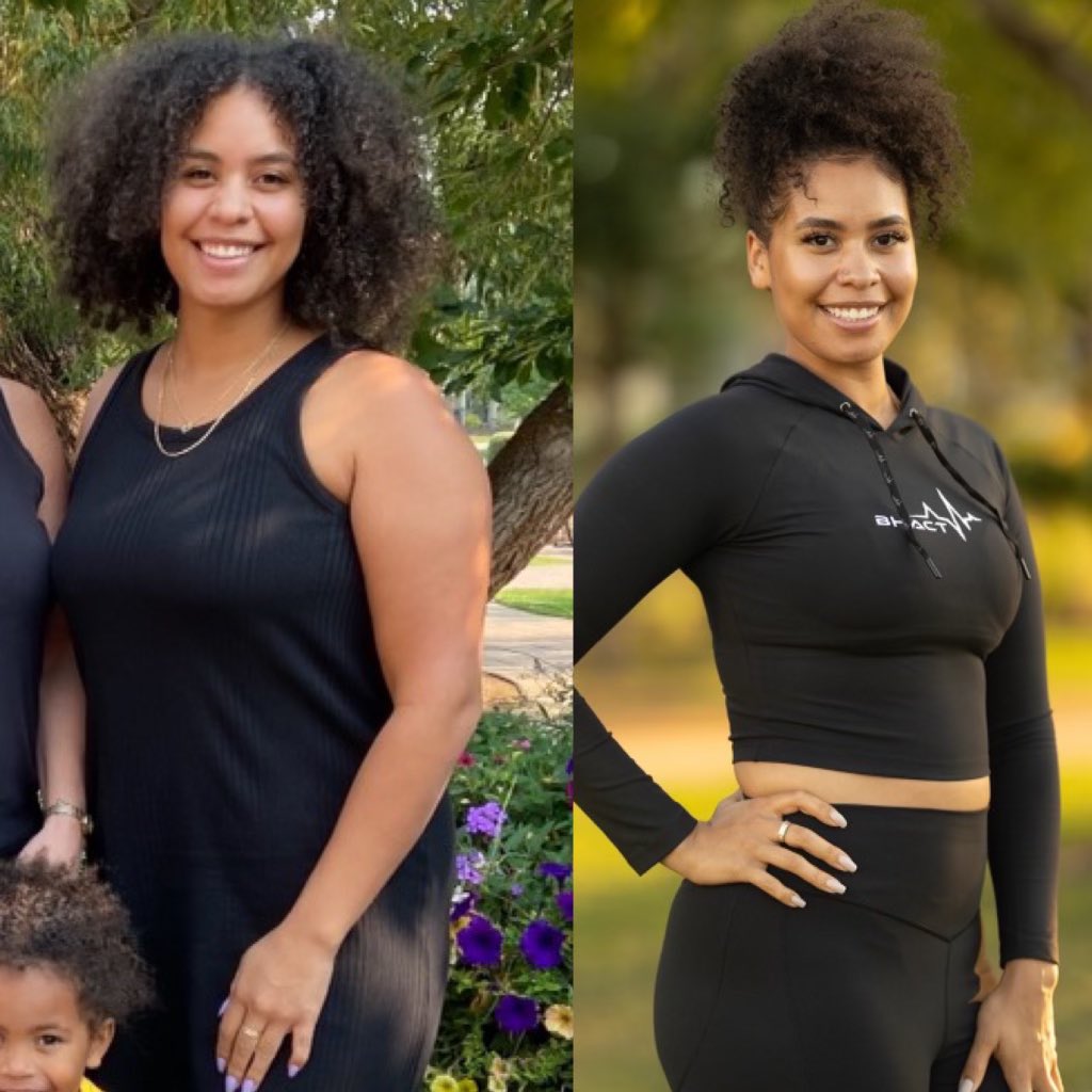 Same girl...different habits. I did THAT! From 217 to 165.
#weightlossjourney #weightlosstransformation