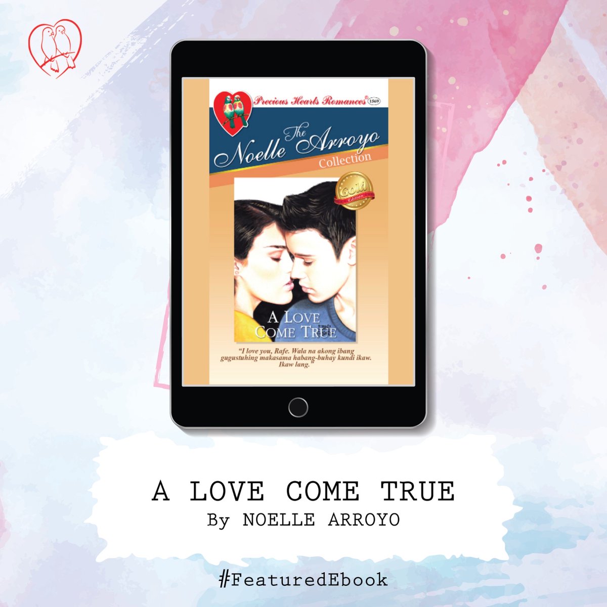 PHRBooks's tweet photo. #FeaturedEbook
A Love Come True
Noelle Arroyo
Get the e-book here ๐ https://t.co/0kyh4zZc41 https://t.co/FKJGxhgowV