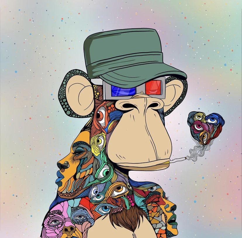 nft_cryptogang's tweet photo. Free NFT giveaway 👀

Follow with “🔔” on + Like &amp; RT ✅

Drop your $ETH address ⬇️

10x psychedelic derivative apes 🌀 https://t.co/hI5QLgIR9L