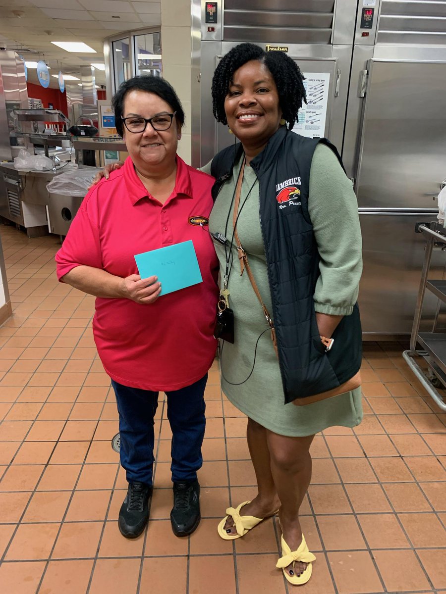 CrystalgBeers's tweet photo. Thank you @HambrickMS_AISD! With all her love, Mrs. Janie Montez. She appreciates everything β‘ #retirement #mayretirement #Hambrick https://t.co/PGpxcpNMGt